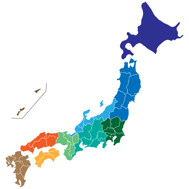協力体制を構築することで全国対応しております