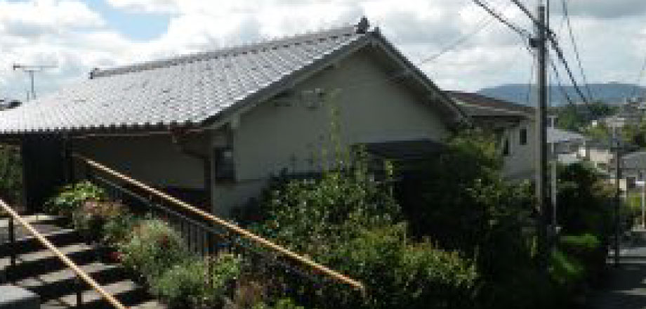 橿原市での遺産相続に伴う建物解体工事 ビフォー