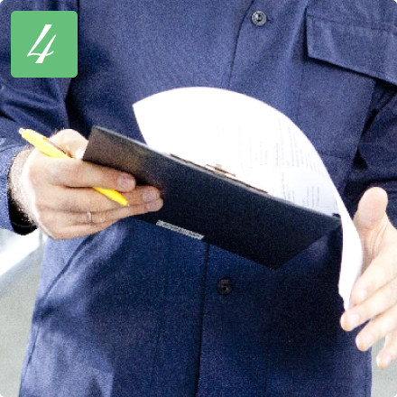 作業前ミーティング